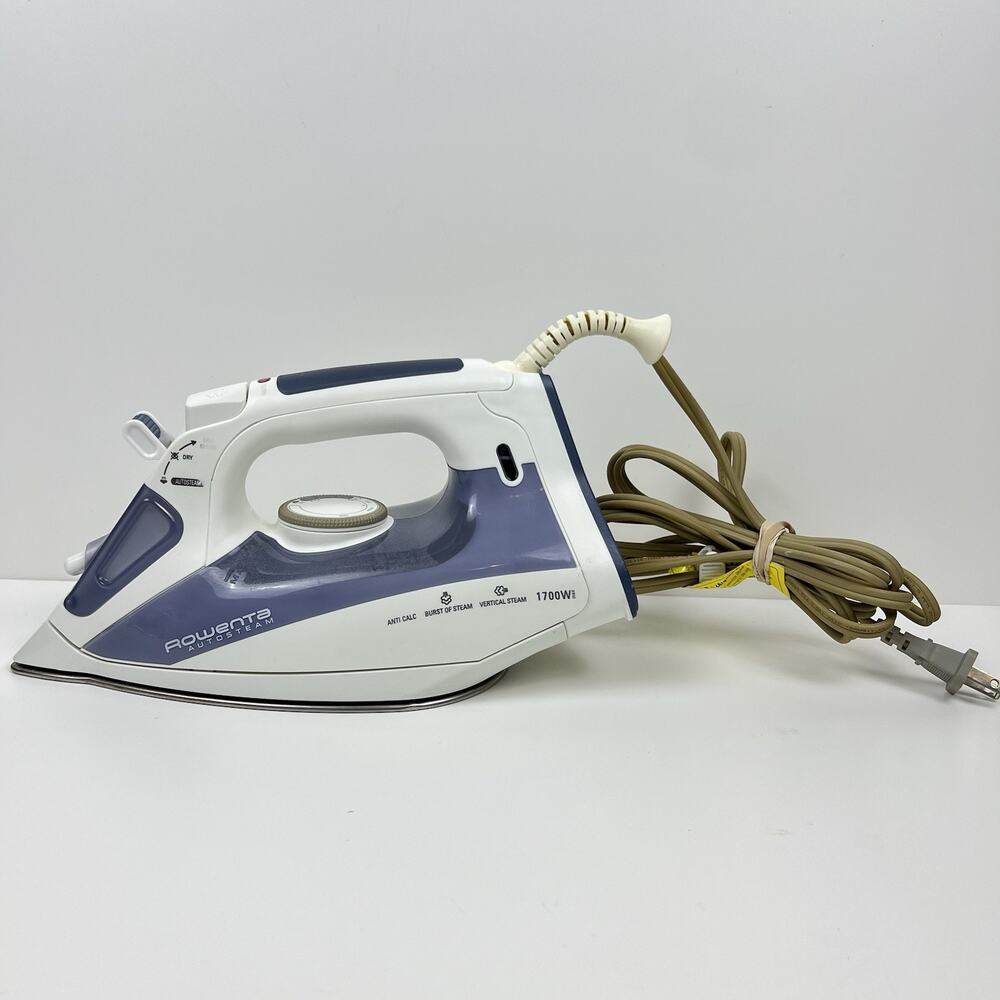 Rowenta DW 4060 Auto Steam Iron Pre Owned, TESTED WORKS